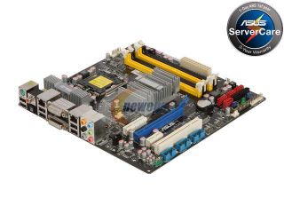 ASUS P5N VM WS/TW100 E5 uATX Server Motherboard LGA 775 NVIDIA Integrated Quadro FX470 DDR2 800   Server Motherboards
