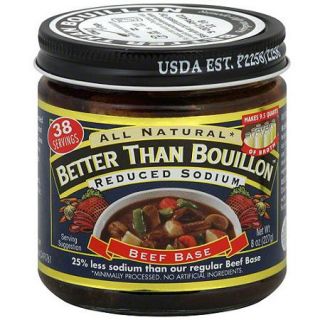 Superior Touch Reduced Sodium Beef Bouillon, 8 oz (Pack of 6)