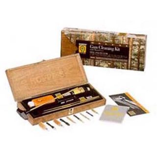 Hoppe's BUOX Deluxe Gun Cleaning Kit In Wood Box