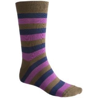 Eurosocks Striped Crew Socks (For Men) 7249R 81