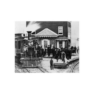 Hanover Junction During The Cavil War Print (Canvas Giclee 20x30)