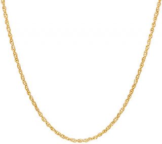 EternaGold 24 Diamond Cut Perfectina Necklace 14K Gold, 2.2g —