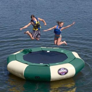 15 ft. RAVE Sports Northwoods Aqua Jump Eclipse Water Trampoline Package
