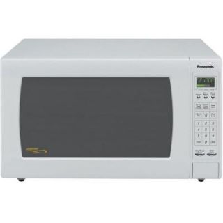 Panasonic Full Size 1.6 cu. ft. 1250 Watt Microwave Oven in White NNH765WF