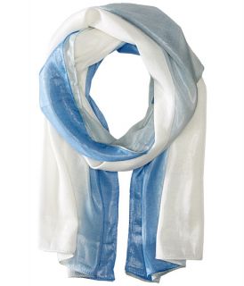 calvin klein dip dye liquid lurex scarf
