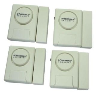 Doberman Security Home Security Window/Door Alarm Kit (4 Pack) SE 0137