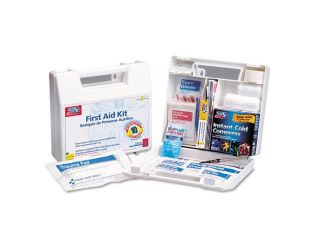 First Aid Only 222 U First Aid Kit for 10 People, 62 Pieces, OSHA Compliant, Plastic Case