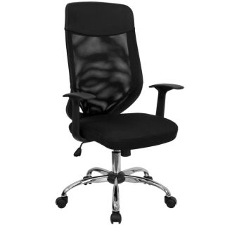 High Back Mesh Office Chair with Mesh Fabric Seat   17263288