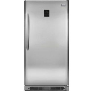 Frigidaire Gallery 17.0 cu. ft. Frost Free Upright Freezer Convertible to Refrigerator in Stainless Steel, ENERGY STAR FGVU17F8QF