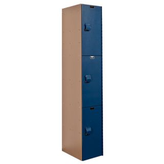 AquaMax 3 Tier 1 Wide Contemporary Locker by Hallowell
