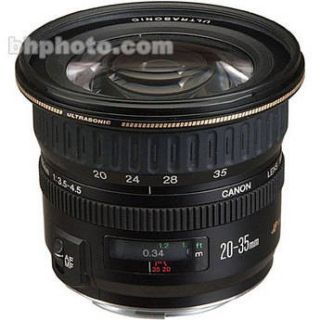 Used Canon Zoom Super Wide Angle EF 20 35mm f/3.5 4.5 2545A003
