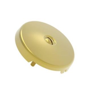 Brasstech Faceplate for Waste and Overflow in PVD Forever Brass 265/01