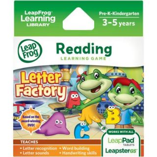 LeapFrog Explorer Learning Game, Letter Factory