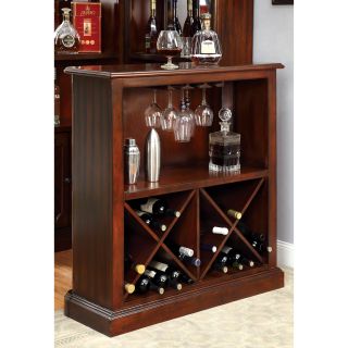 Hokku Designs Portafin Bar with Wine Storage