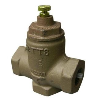 3/4 in. Cast Brass FPT x FPT Hydronic 2 Way Flow Check Valve 2000 M5