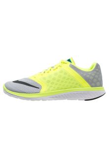 Nike Performance FS LITE RUN 3   Lightweight running shoes   wolf grey/black/volt/blue lagoon
