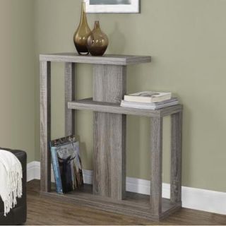 Dark Taupe Reclaimed look 32 inch Console Accent Table