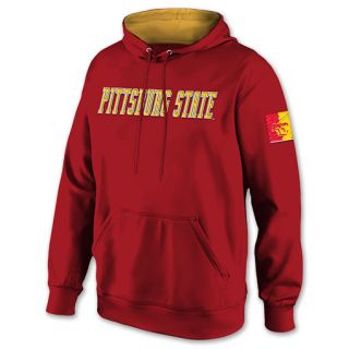 Mens Pittsburg State Gorillas College Hoodie   POLY4PTS TMC