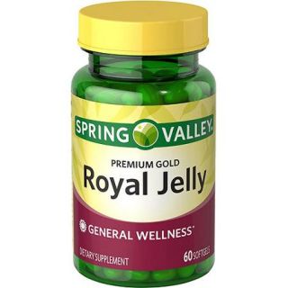 Spring Valley Premium Gold Royal Jelly Softgels, 60 count