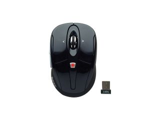 GEAR HEAD MPT3300BLK Black 5 Buttons Tilt Wheel 2.4 GHz Wireless Optical Mouse