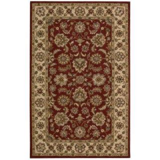 Nourison India House Red 8 ft. x 10 ft. 6 in. Area Rug 416827