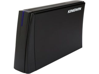 KINGWIN KH 303U3 BK 3.5" Black USB 3.0 SATA Aluminum External Enclosure, Supports SATA III 6Gbps