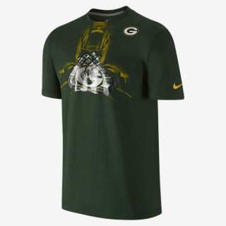 Nike Team Glove (NFL Packers) Mens T Shirt.
