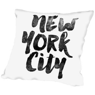 Americanflat New York City BW Throw Pillow