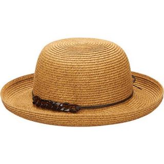 San Diego Hat Kettle Brim Hat with Tortoise Shell Chain