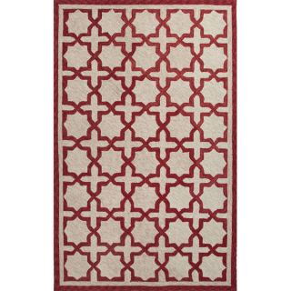 Meticulously Woven Ianca Transitional Geometric Area Rug (53 x 73)