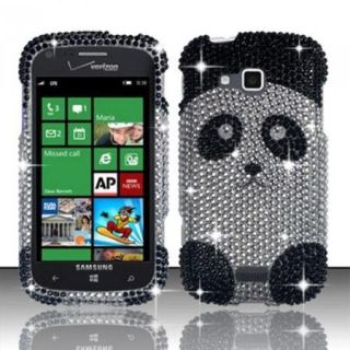 Insten Panda Bear Full Diamond Design Case Cover For Samsung ATIV Odyssey i930