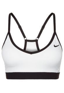 Nike Performance PRO INDY   Sports bra   white/black