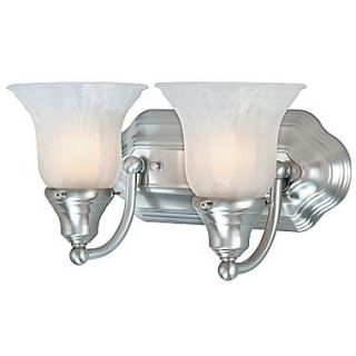 Dolan Designs Richland 2 Light Vanity Light; Satin Nickel