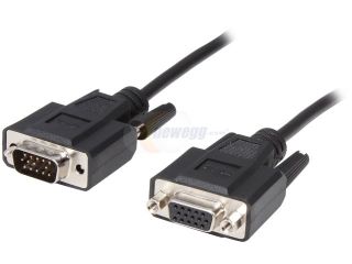Open Box Tripp Lite P510 025 25 ft. VGA Monitor Extension Gold Cable (HD15 M/F)