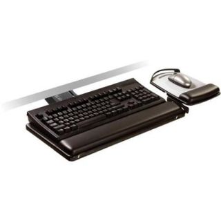 3M Sit/Stand Adjustable Keyboard Tray   26.5" x 10.6"   Black
