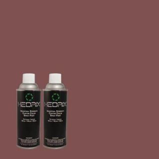 Hedrix 11 oz. Match of PPU1 20 Spiced Plum Low Lustre Custom Spray Paint (2 Pack) LL02 PPU1 20   Mobile