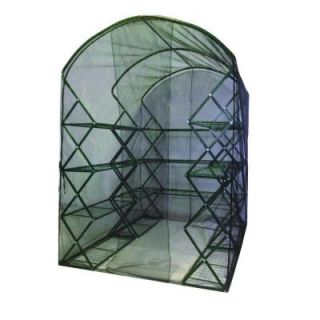 FlowerHouse 6 ft. 5 in. H x 4 ft. 5 in. W x 6 ft. D Harvest House Pro Bug/Bird Cover FHXUPR BG