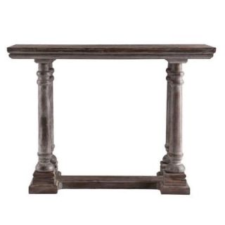 Southern Enterprises Clinton Weathered Gray Console Table HD230139