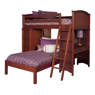 Bolton Furniture Cooley Sleep Study Storage Loft Bed
