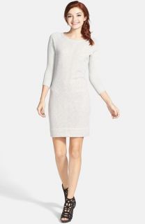 Socialite French Terry Body Con Dress (Juniors) (Online Only)