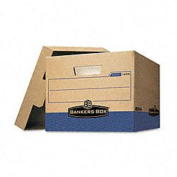 Fellowes Recycled Stor/File Fast Fold Storage Boxes (Pack of 12)