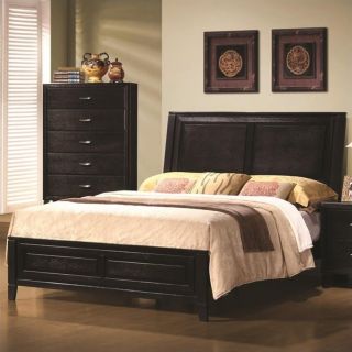 Coaster Nacey Queen Bed in Brown Black Stain   201961Q