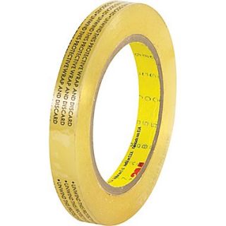 3M 665 Double Sided Film Tape, 1/2 x 72 yds., 6/Pack