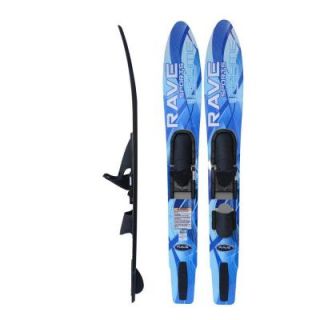 RAVE Sports 7 in. Adult Rhyme Shaped Combo Water Skis 02398