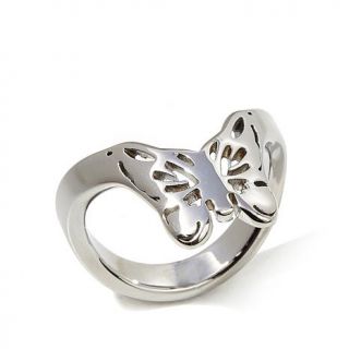 Michael Anthony Jewelry® Stainless Steel "Butterfly" Ring   7962931