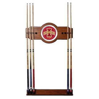 Iowa State University Wood and Mirror Wall Cue Rack   6140494