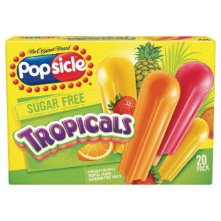 ® Sugar Free Tropicals Frozen Ice Pops 20 ct