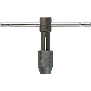 HANSON Sliding T Handle Tap Wrench, 1/4   1/2 in Tap