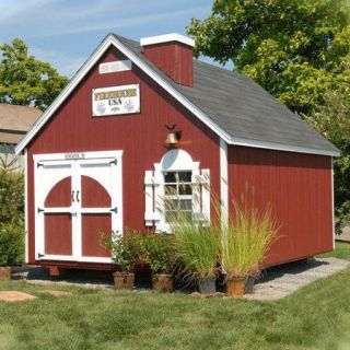 Little Cottage Company Firehouse Kit Playhouse