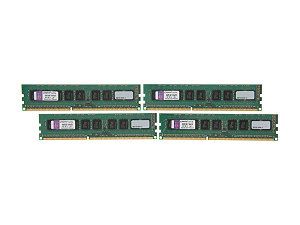 Kingston 32GB (4 x 8GB) 240 Pin DDR3 SDRAM ECC Unbuffered DDR3 1600 Server Memory w/TS Model KVR16E11K4/32